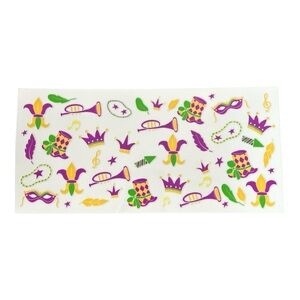 Mardi Gras Cup Decal Wrap 482